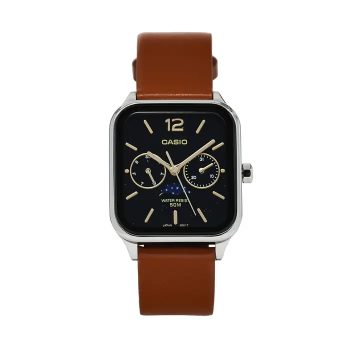 Casio Orologio Classic MTP-M305L-1AVER Marrone