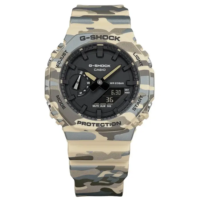 CASIO Orologio Ga-2100Cm-5A - Stile Mimetico Unisex