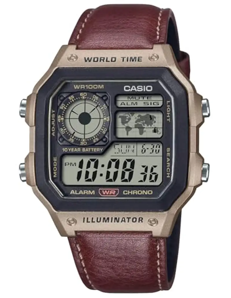 Casio Orologio Digitale Uomo Timeless Collection - Ae-1200whl-5avef trendy cod. AE-1200WHL-5AVEF