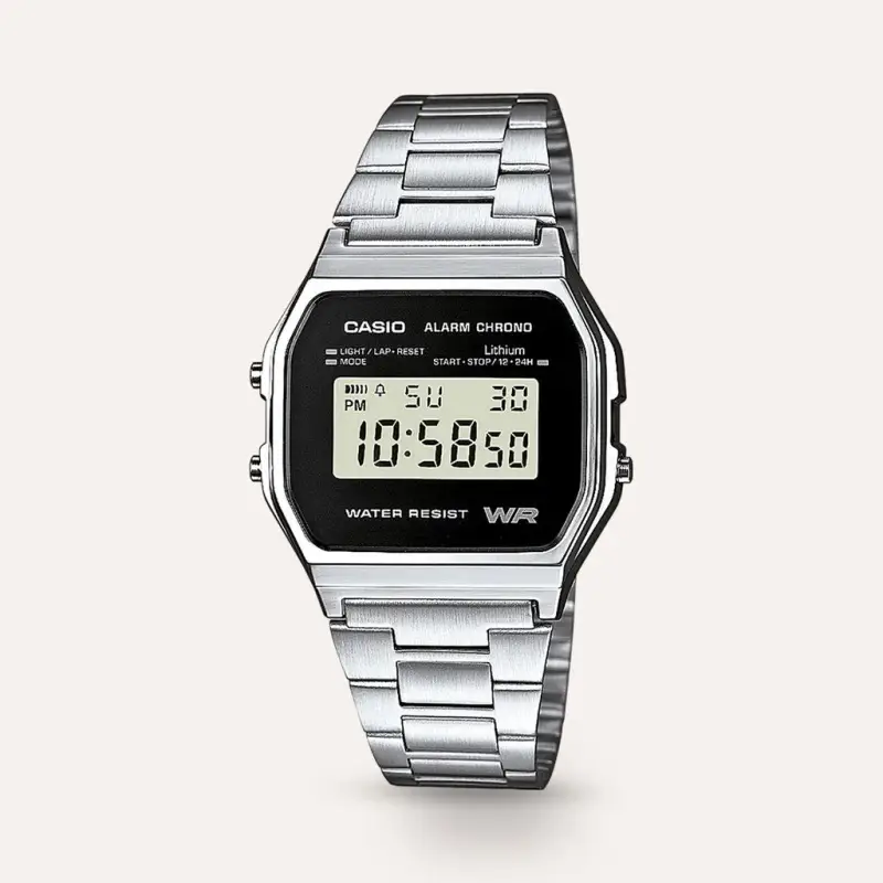 CASIO VINTAGE Orologio Al Quarzo Collection A158wea-1ef