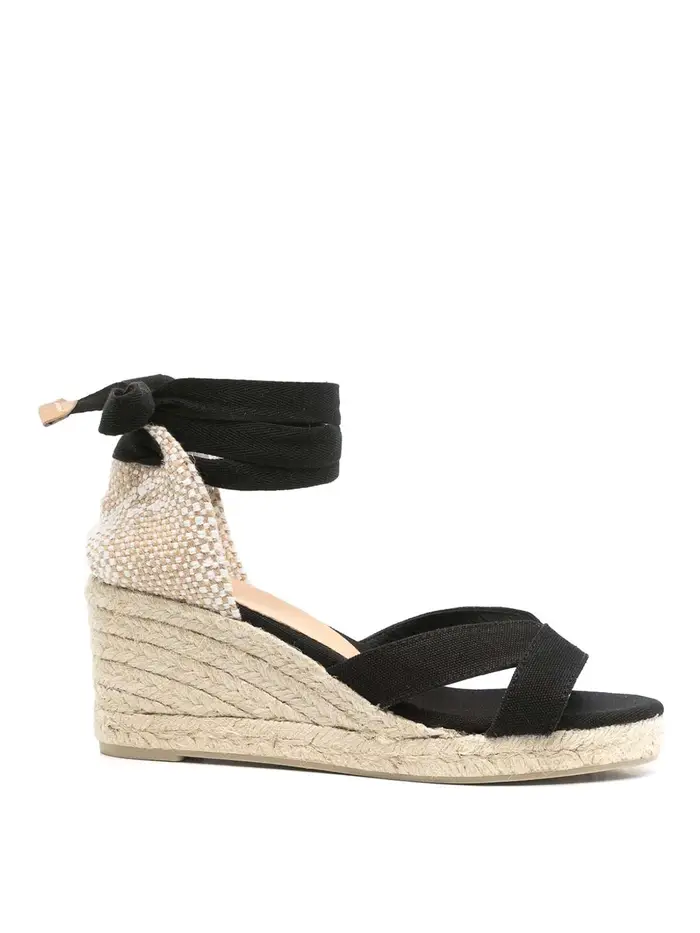 Castaner Bailey Canvas Espadrilles Nero