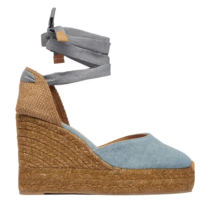 Castañer Espadrillas Carina 25341 Blu