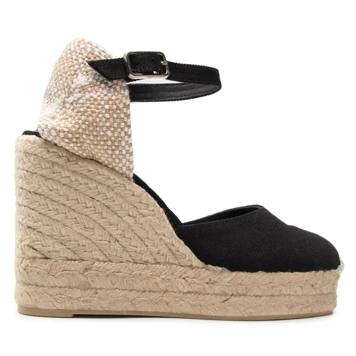 Castañer Espadrillas Carol/8ED/001 020975-100 Nero