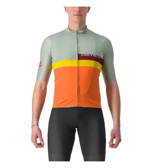 Castelli A Blocco - maglia ciclismo - uomo DEFENDER GREEN