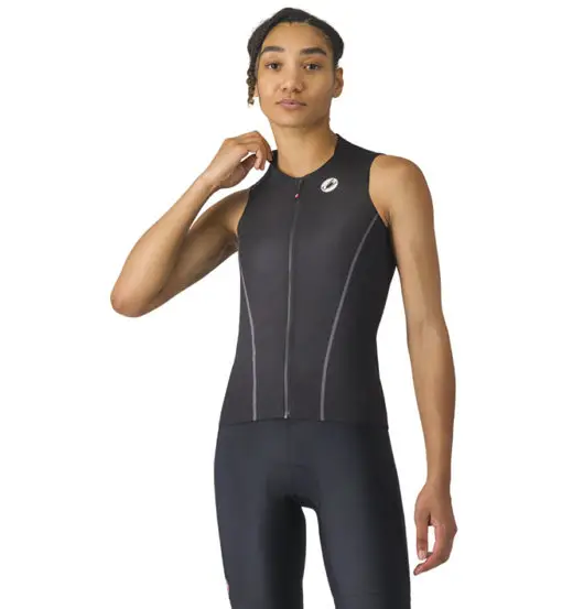 Castelli Anima Flow Sleeveless W - maglia ciclismo - donna Black