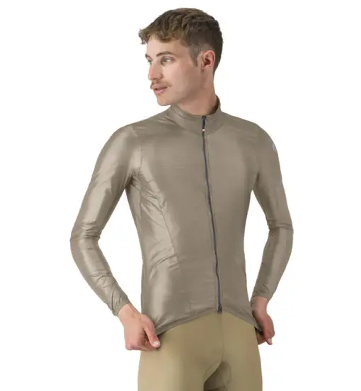 Castelli Aria Shell 2 - giacca ciclismo - uomo Beige
