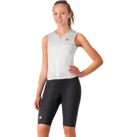 Castelli Body triathlon smanicato donna Free Sanremo 3 Bianco