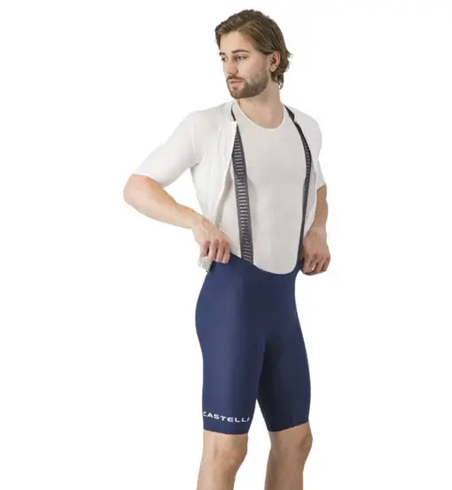 CASTELLI Espresso 2 Bibshort - pantaloni ciclismo - uomo Blue