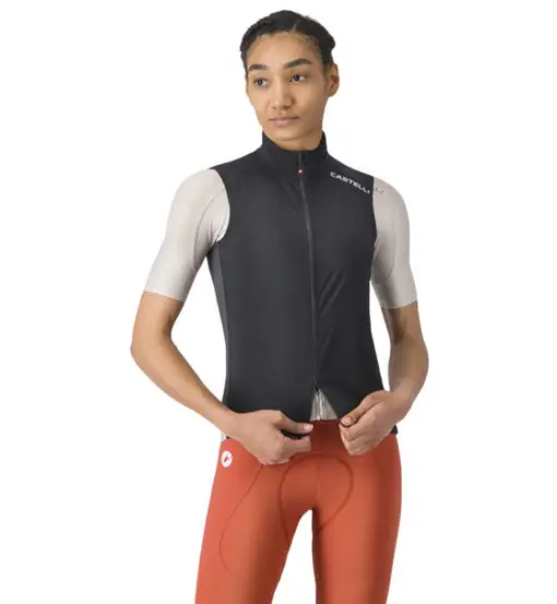 Castelli Gilet Donna Nero 4448263