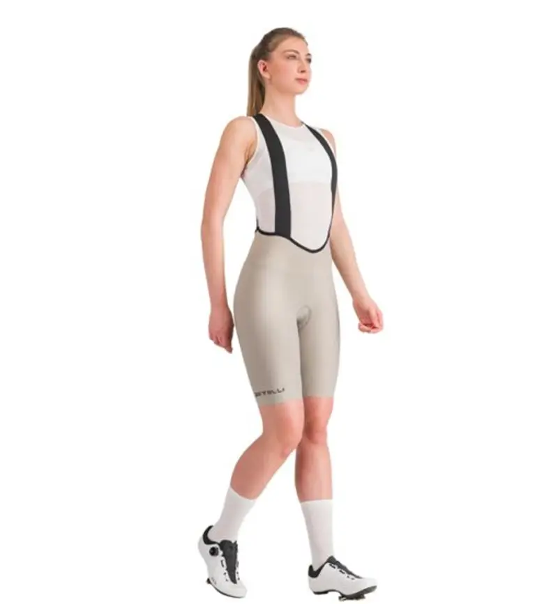 Castelli Espresso W DT - pantaloncini ciclismo - donna Beige