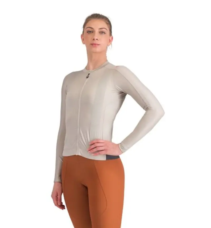 Castelli Espresso W Long - maglia ciclismo - donna Beige