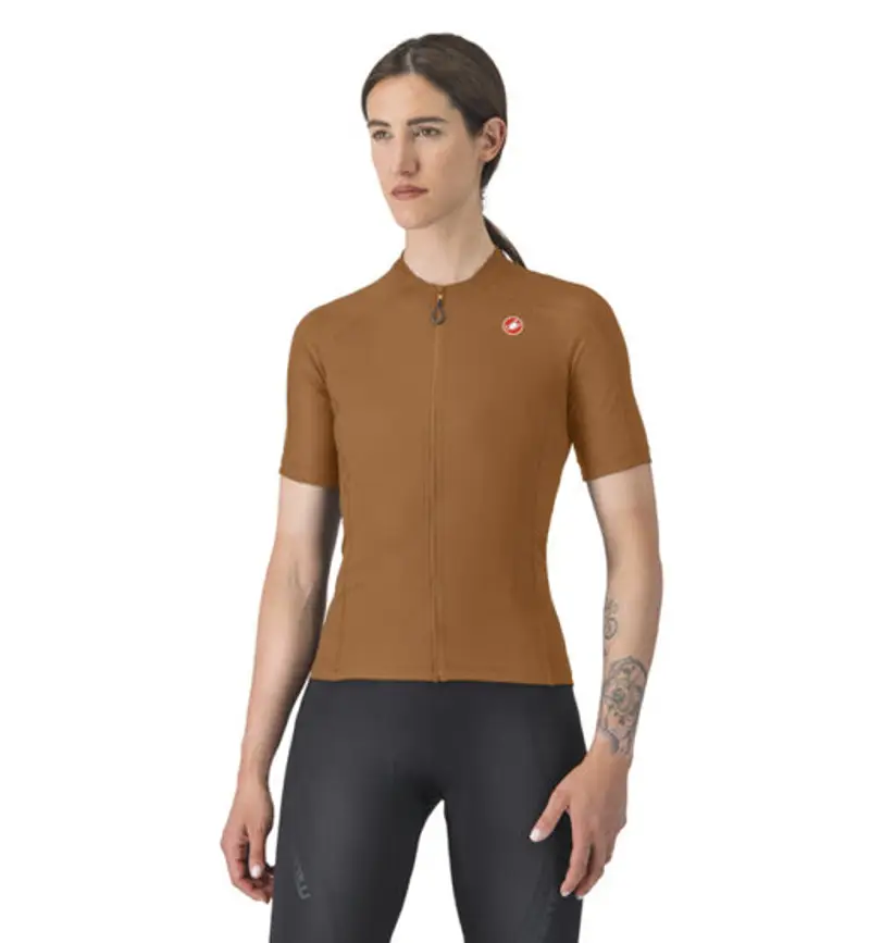 Castelli Maglia donna Libera 2 Marrone