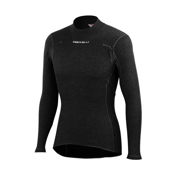 Maglia Ciclismo Flanders Warm Nero Uomo