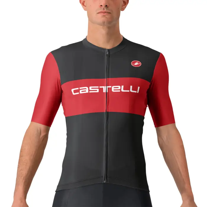 Castelli Maglia Fan Block Signature Collection Nero