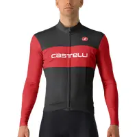 Castelli Maglia manica lunga Fan Block Signature Colletion Nero