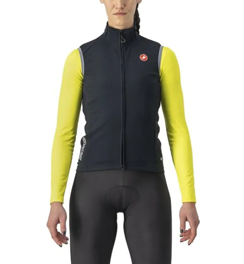 Castelli Gilet Donna Nero 2403230