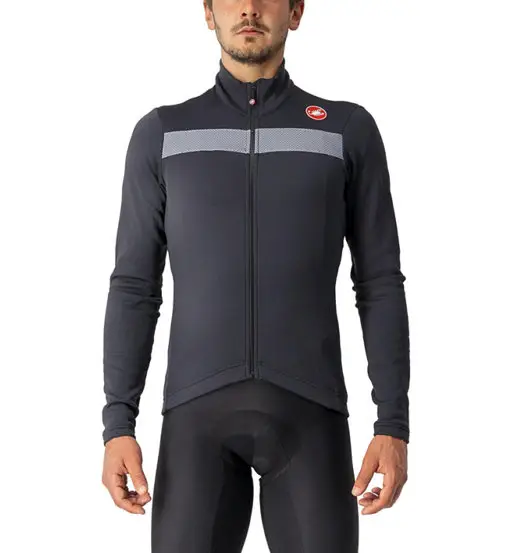 Castelli Puro 3 FZ - maglia ciclismo maniche lunghe - uomo Black