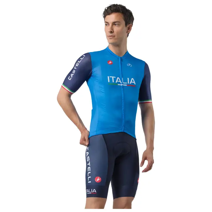 Castelli Set (2 articoli) Team Italia 2026 Blu