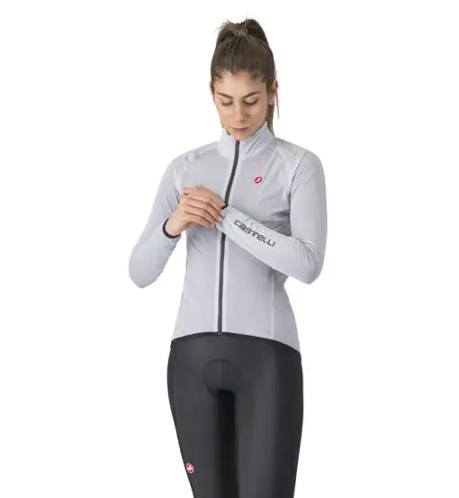 Castelli Giacca antipioggia donna Squall Grigio