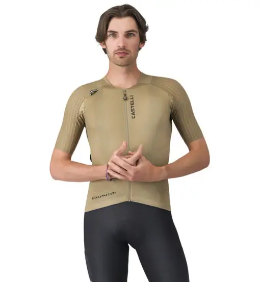 Castelli Unlimited Pro 2 Jersey - maglia ciclismo - uomo Beige