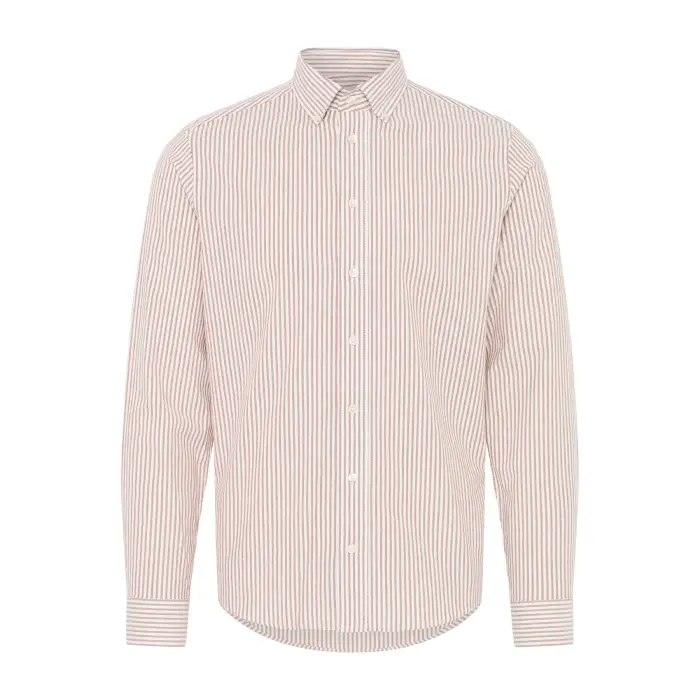 casual friday Camicia a righe CFLille Oxford Marron