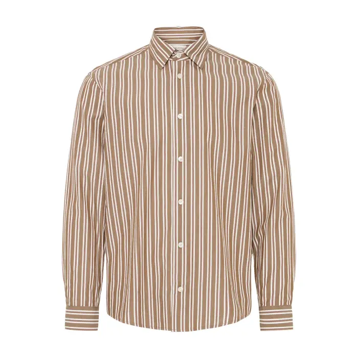 casual friday Camicia a righe CFLyon Marron