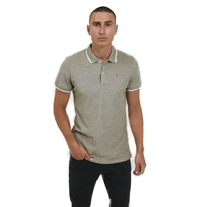 casual friday Polo bicolore tristan