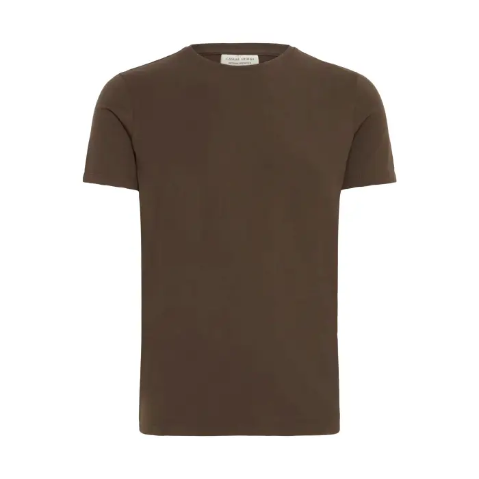 casual friday T-shirt a girocollo Davide Marron