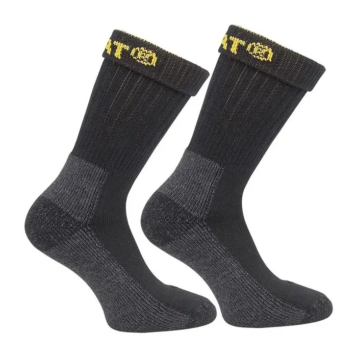 Caterpillar Calzini CAT INDUSTRIAL WORK SOCK - 2 PAIR PACKS Nero
