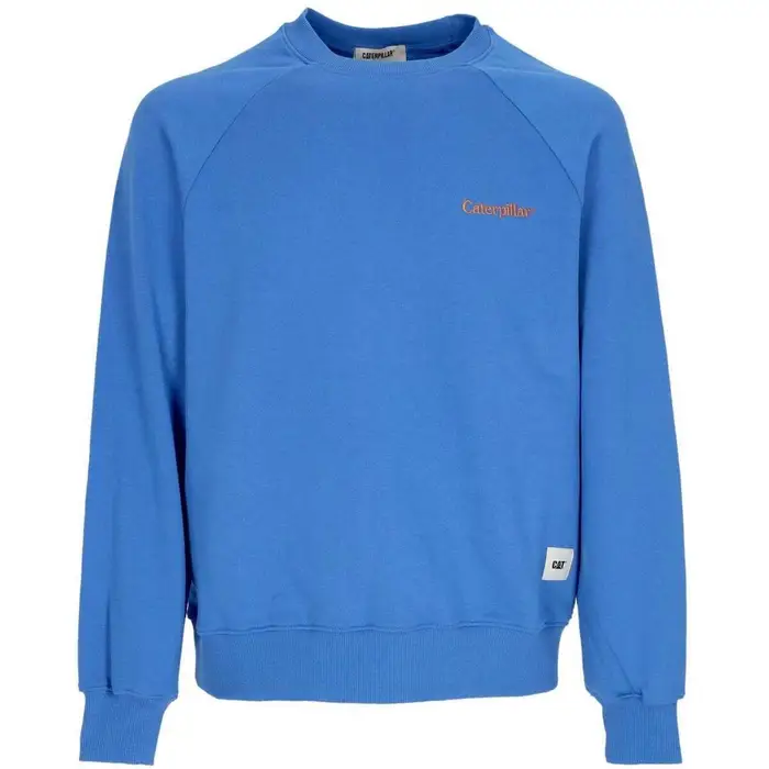 Caterpillar Felpa Felpa Leggera Girocollo Uomo Raglan Crewneck Skydiver Multicolore