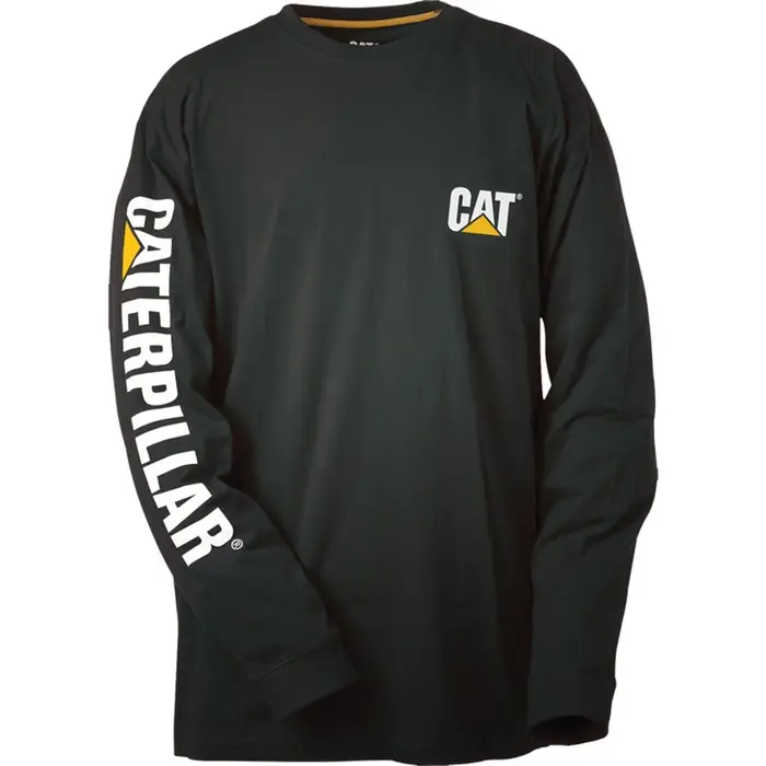 Caterpillar T-shirts a maniche lunghe Trademark Nero