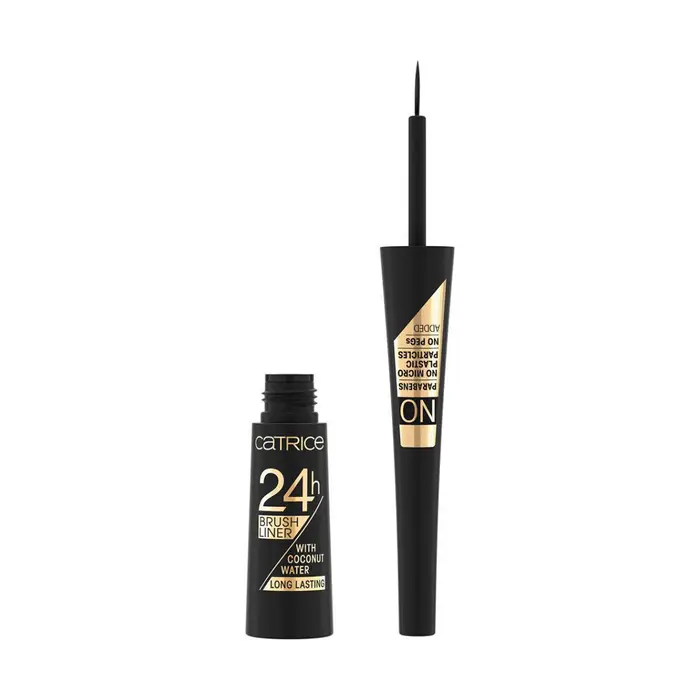 Eyeliners Catrice Eyeliner Brush Liner 24 H - 10 Utra Black Nero