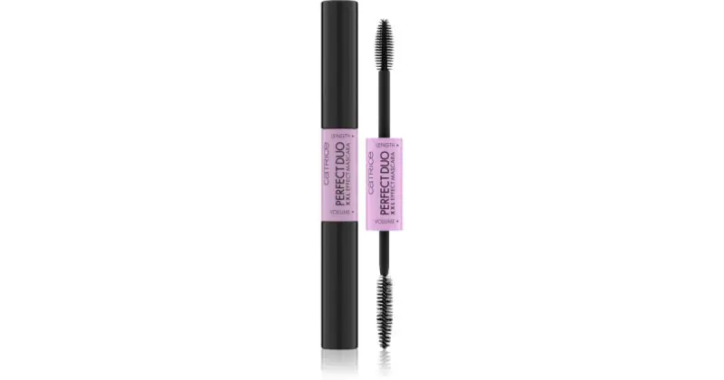 Catrice Perfect Duo XXL Effect mascara volumizzante e allungante 2 in 1 colore Black 8 ml