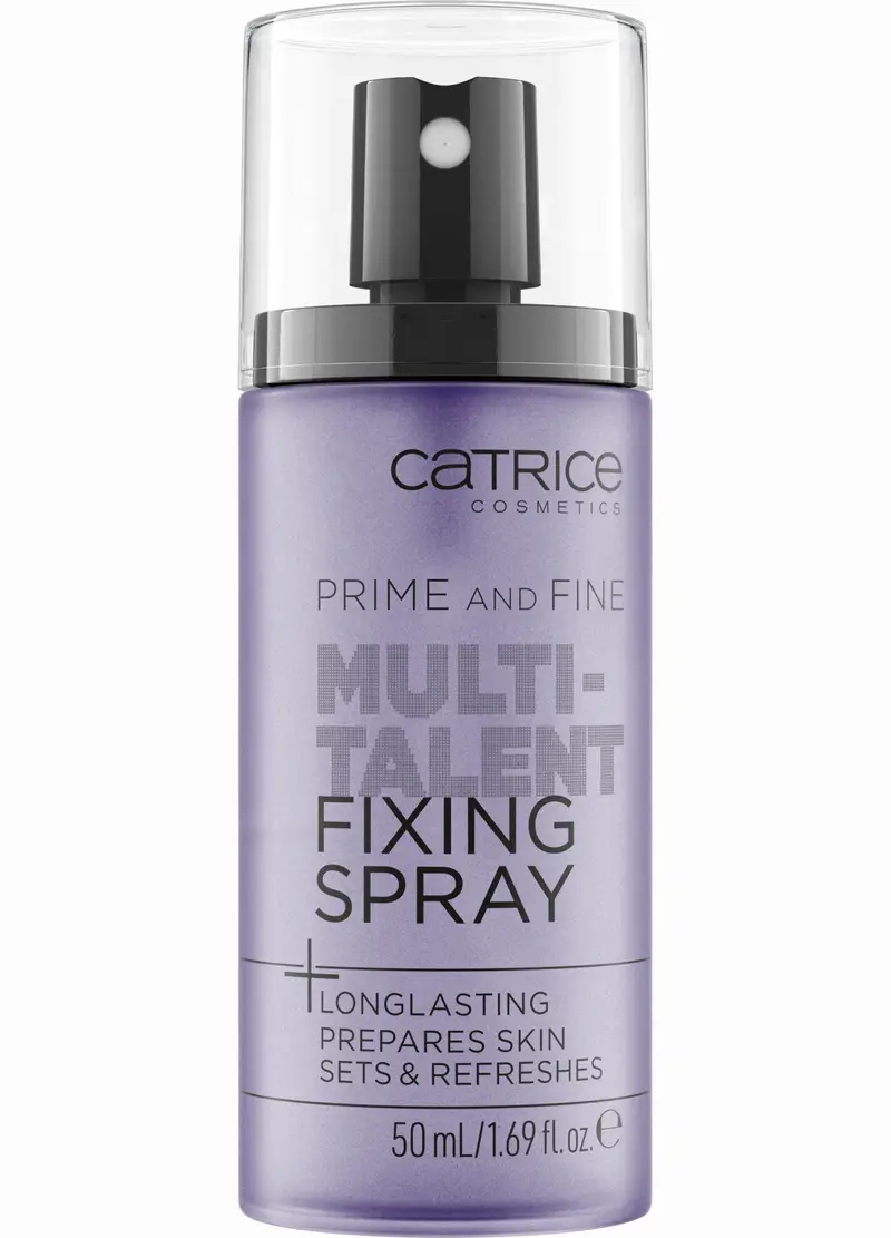 CATRICE Prime And Fine Multitalent Spray Fissante Make-up, Donna, Trasparente