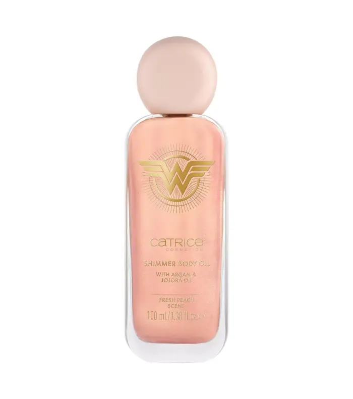 Catrice Wonder Woman olio brillante per il corpo colore 020 Sassy 100 ml