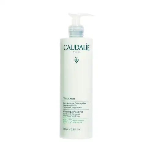 Caudalie Vinoclean Latte di Mandorla Struccante 400ml - Latte detergente viso