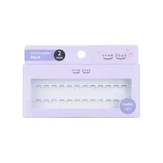 ccam bbak Original Eyelash 2 Points - 13 Types Under Light Black