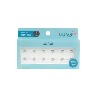 ccam bbak Original Eyelash 4 Points - 9 Types 8mm Light