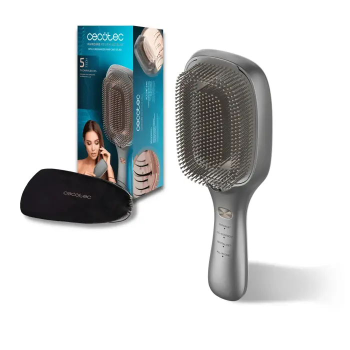 Cecotec Spazzola per capelli HairCare Revitalize Gris