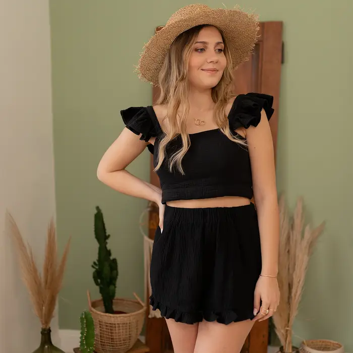 Camicetta Céleste CAPUCINE Nero