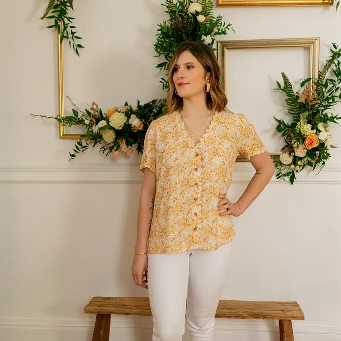 Camicetta Céleste MESANGE Giallo