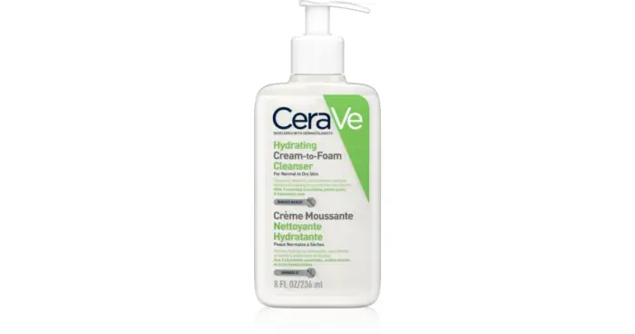 Cerave Cleanse Viso Crema Schiuma Detergente Idratante Pelle da Normale a Secca 236ml