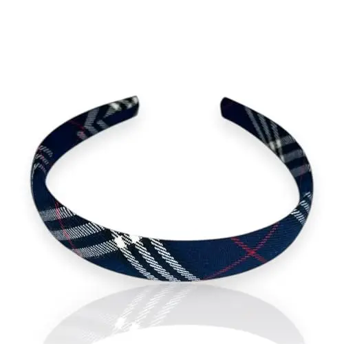 Bottega della Principessa Cerchietto per Capelli Bambina in Tartan Scozzese