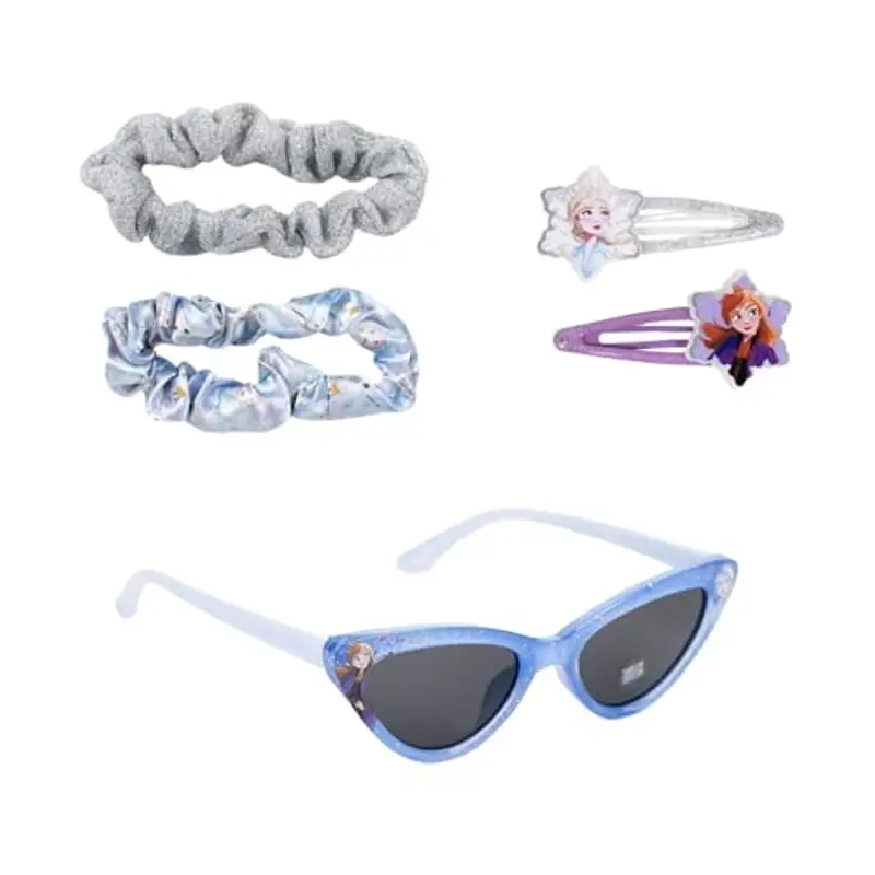 CERDÁ LIFE'S LITTLE MOMENTS Gafas De sol FZ Summer 2025 Cappellino da Baseball, Set Belleza Frozen, Taglia Unica Unisex