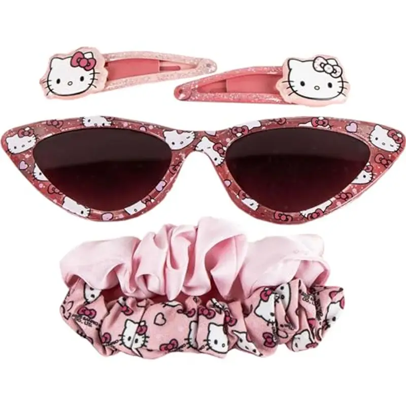 CERDÁ LIFE'S LITTLE MOMENTS Gafas De sol HK Summer 2025 Cappellino da Baseball, Set Belleza Hello Kitty