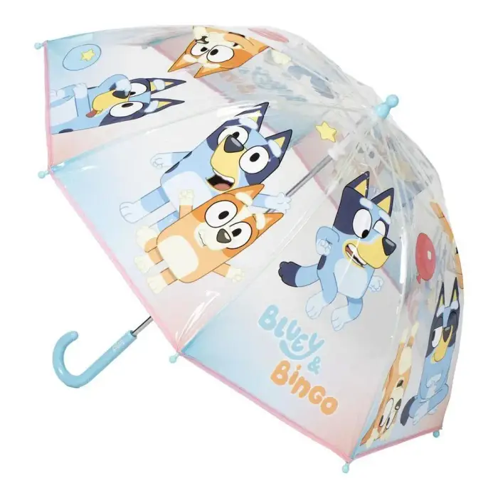 Cerda Ombrello manuale a bolle d aria Bluey Turquoise