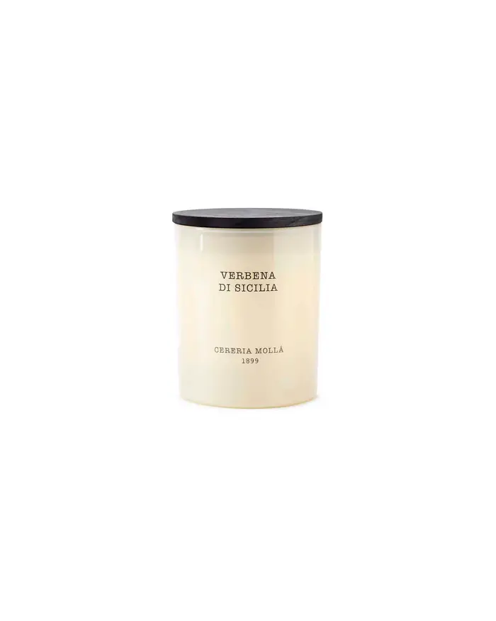 Cereria Mollà Candela aromatica Verbena di Sicilia 230g