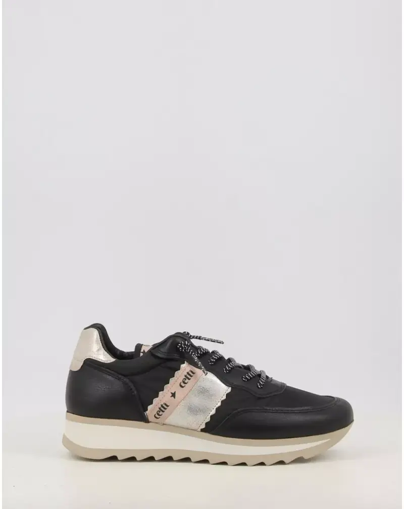 Cetti Scarpe sportive 849 Nero Misurare - 38, Colore - Nero