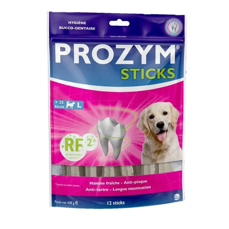 Ceva Prozym Sticks Da Masticare Per L'Igiene Orale Cani +25kg x12 bastoncini