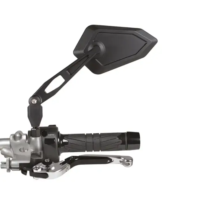 Coppia di sottili specchietti universali per moto Chaft Noir